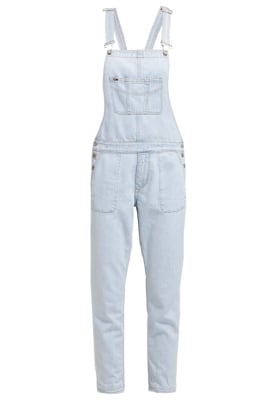 Donna Pantaloni Tommy Hilfiger Denim Salopette - light-blue denim,tommy hilfiger profumo flower,profumo tommy hilfiger con borsa,piacevole